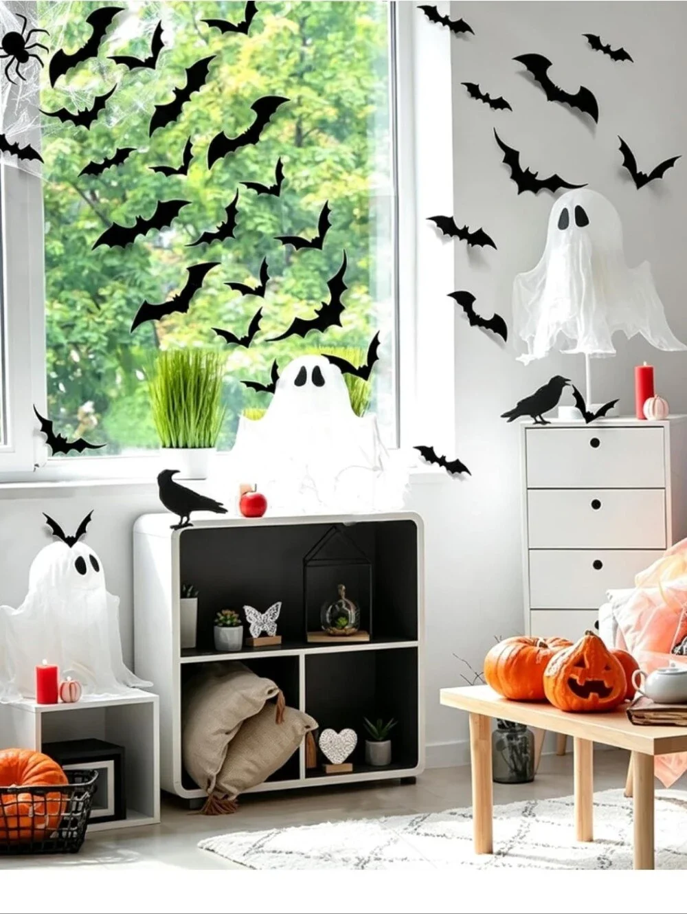 Halloween Bat Wall Decals (99)